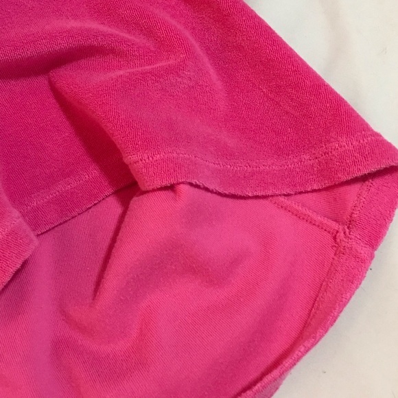 Pink OP Terrycloth Hooded Beach Cover, Girl Size 14/16 - Summer Dress - Woman XS - Picture 7 of 7